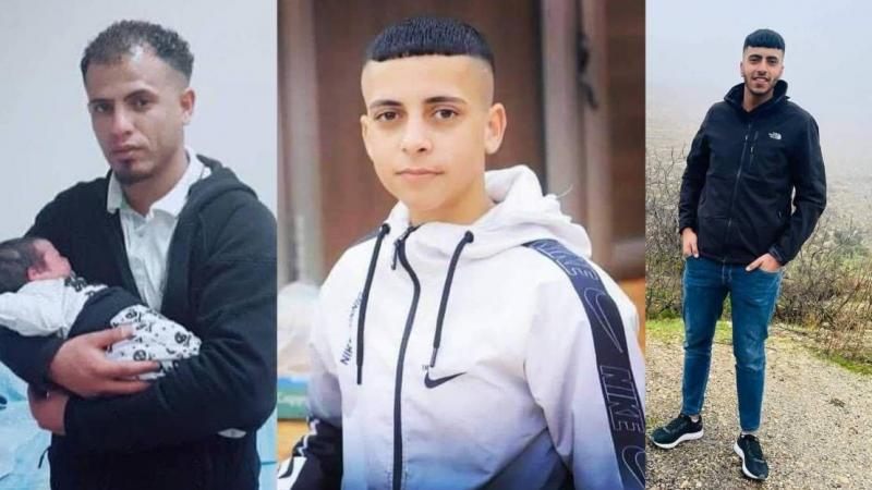  ارتقاء 3 شهداء برصاص الاحتلال الإسرائيلي في قلنديا ونابلس والنقب