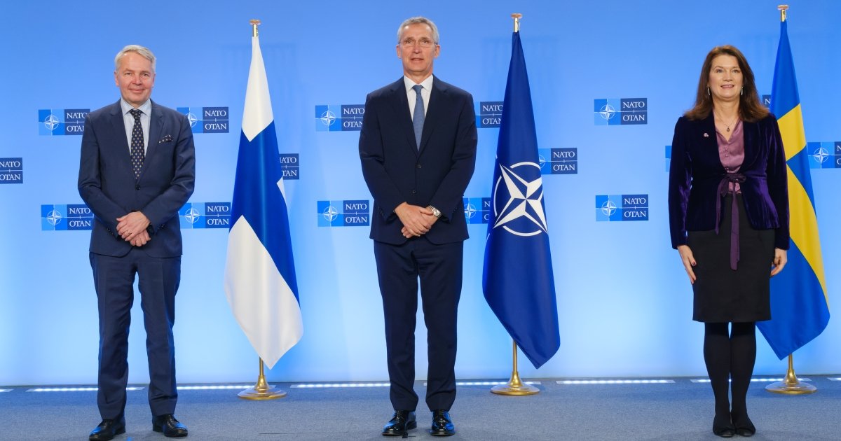 إجتماع لحلف الناتو للتوقيع على بروتوكولات انضمام السويد وفنلندا