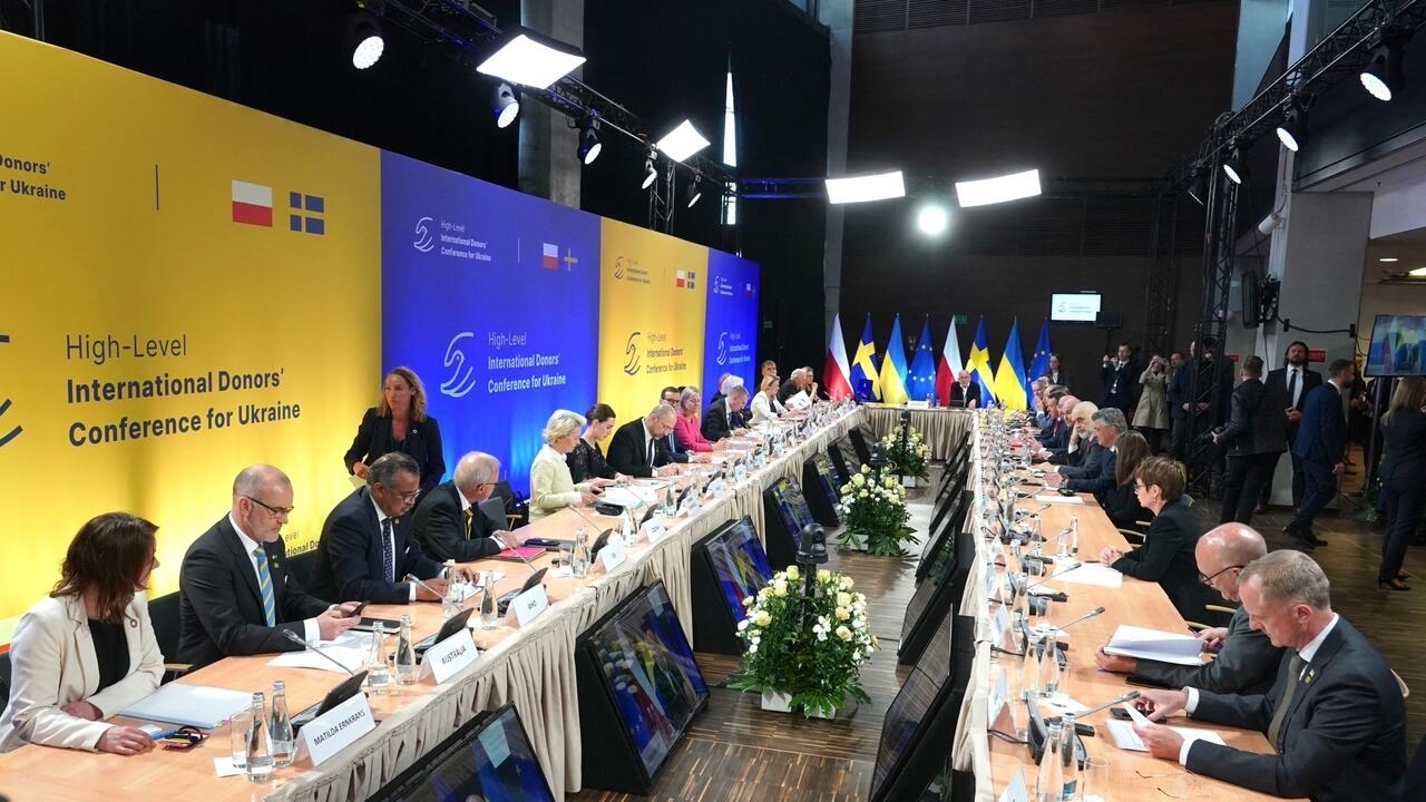 مؤتمر دولي لمناقشة زيادة الدعم المالي والعسكري لأوكرانيا